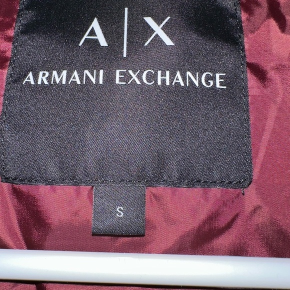 Authentic Armani Exchange Dark Blue Bomber Jacket Men’s - Picture 3 of 5